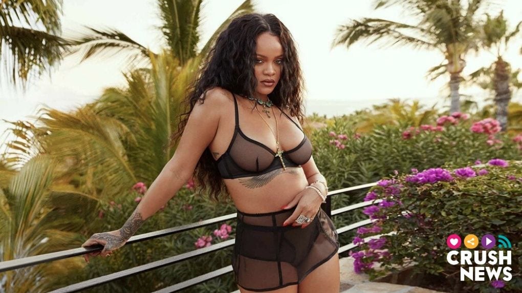 Rihanna en la nueva campaña de su firma de lencería