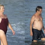 Ana Duato descansa en Ibiza con su marido Miguel Bernardeau