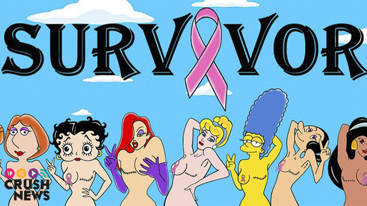 Princesas Disney y personajes de dibujos contra el cáncer de mama