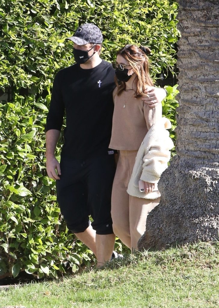 Chris Pratt pasea con su mujer, Katherine Scharzenegger