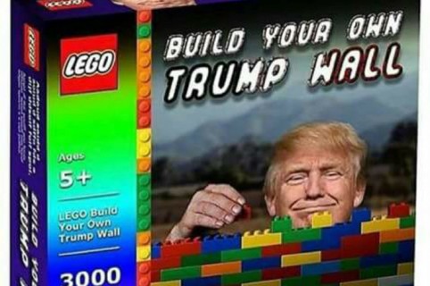 Meme de trump y el muro