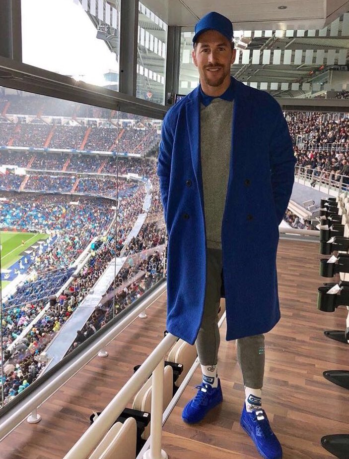 Sergio Ramos en el Bernabéu