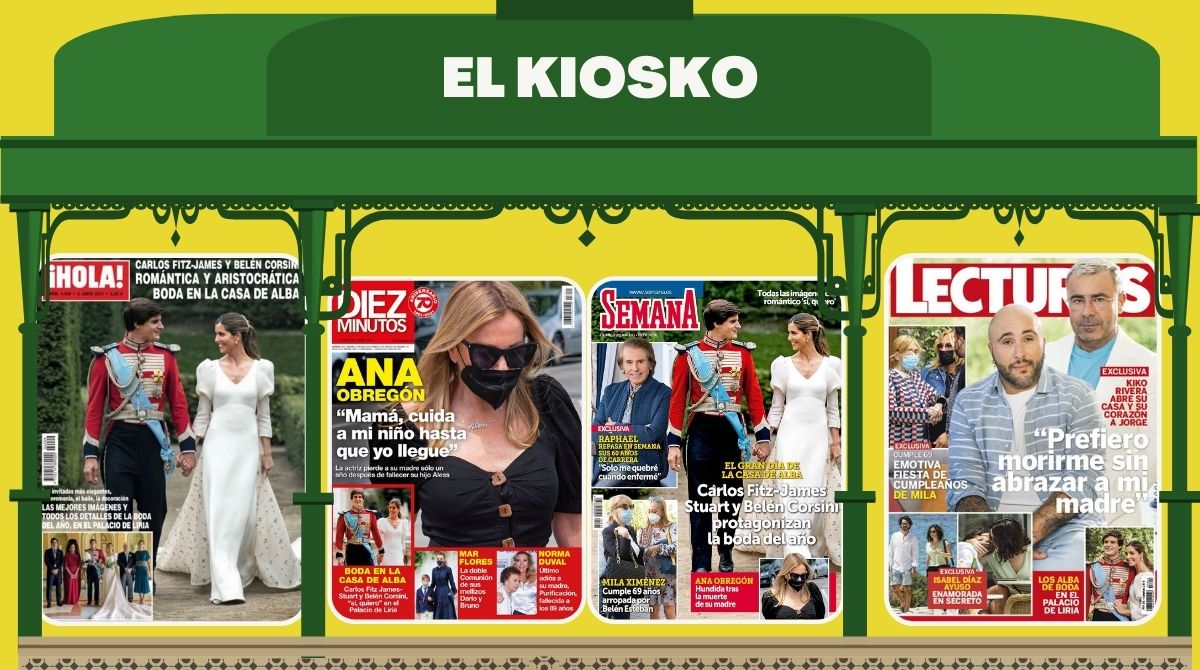 Isabel Díaz Ayuso y su nuevo novio portadas revistas