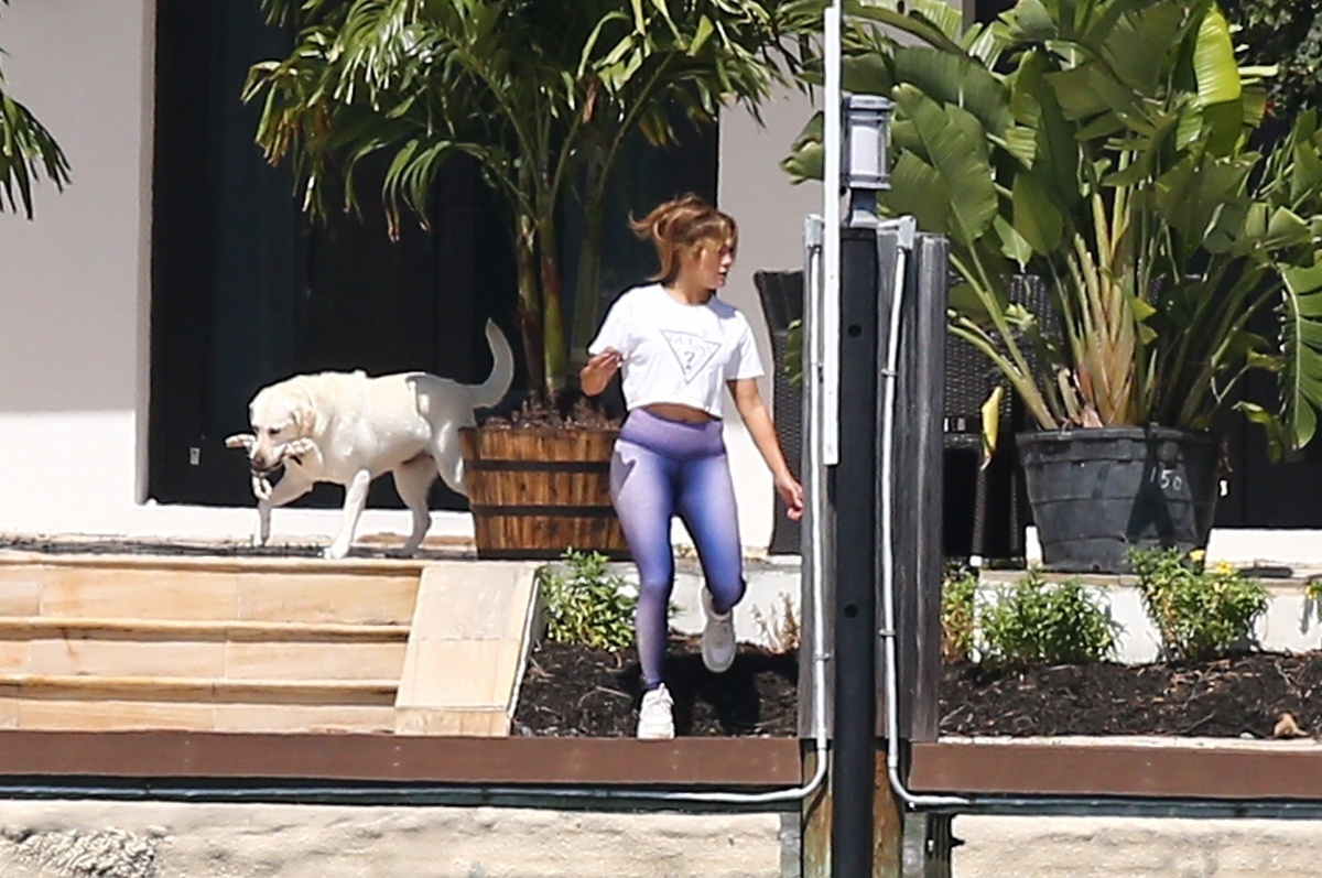 Jennifer Lopez en mallas
