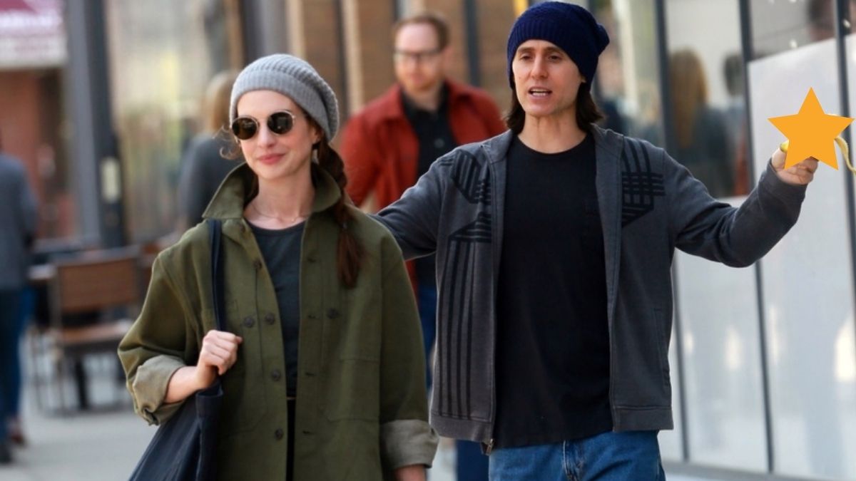 Jared Leto y Anne Hathaway juntos