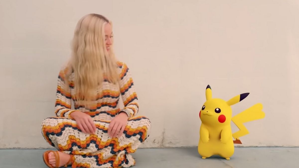 Imagen del nuevo vídeo de Katy Perry en el que la vemos junto a Pikachu
