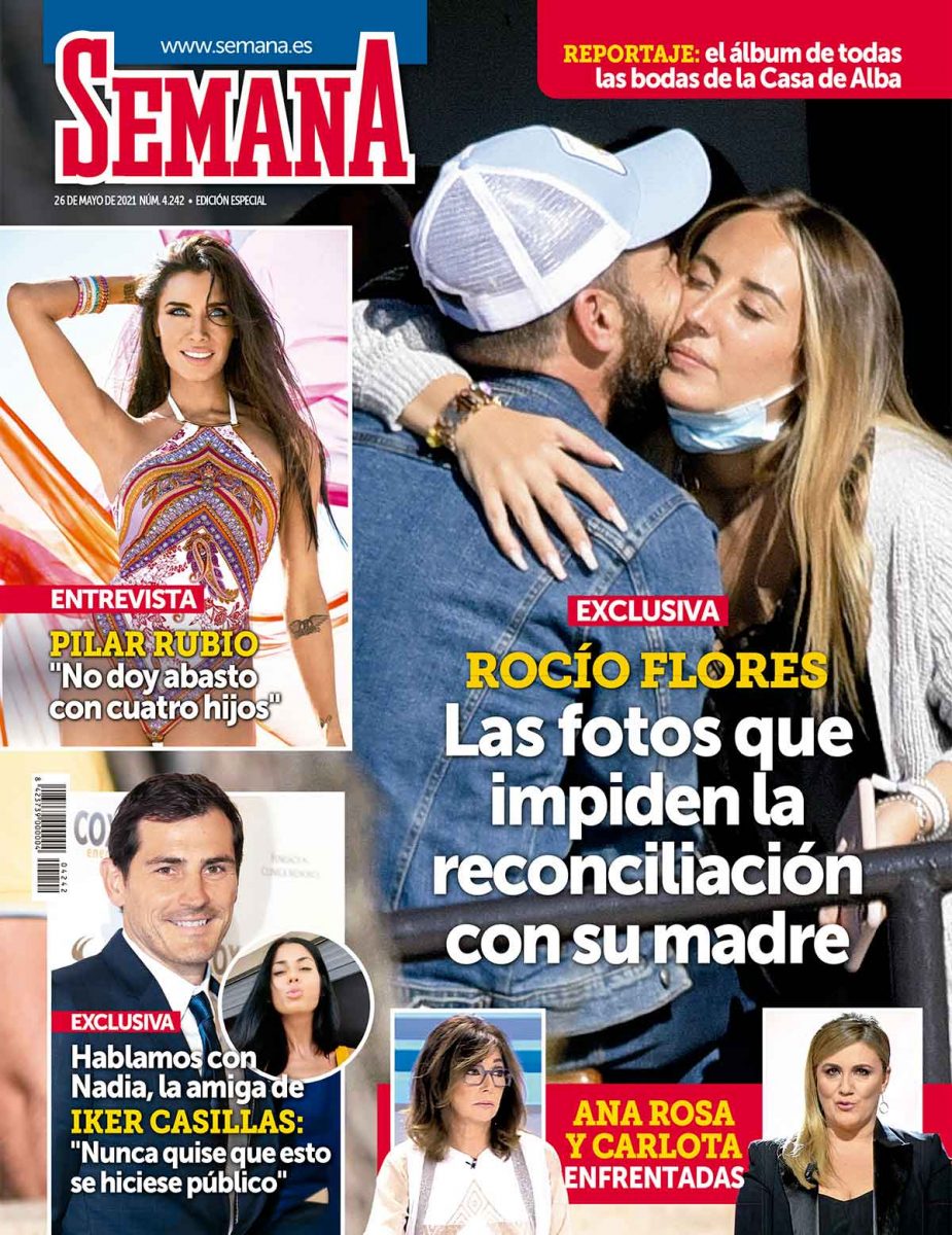 Rocío Flores y Antonio David portada de Semana