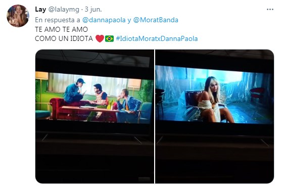 Danna Paola y Morat estrenan nuevo tema Idiota