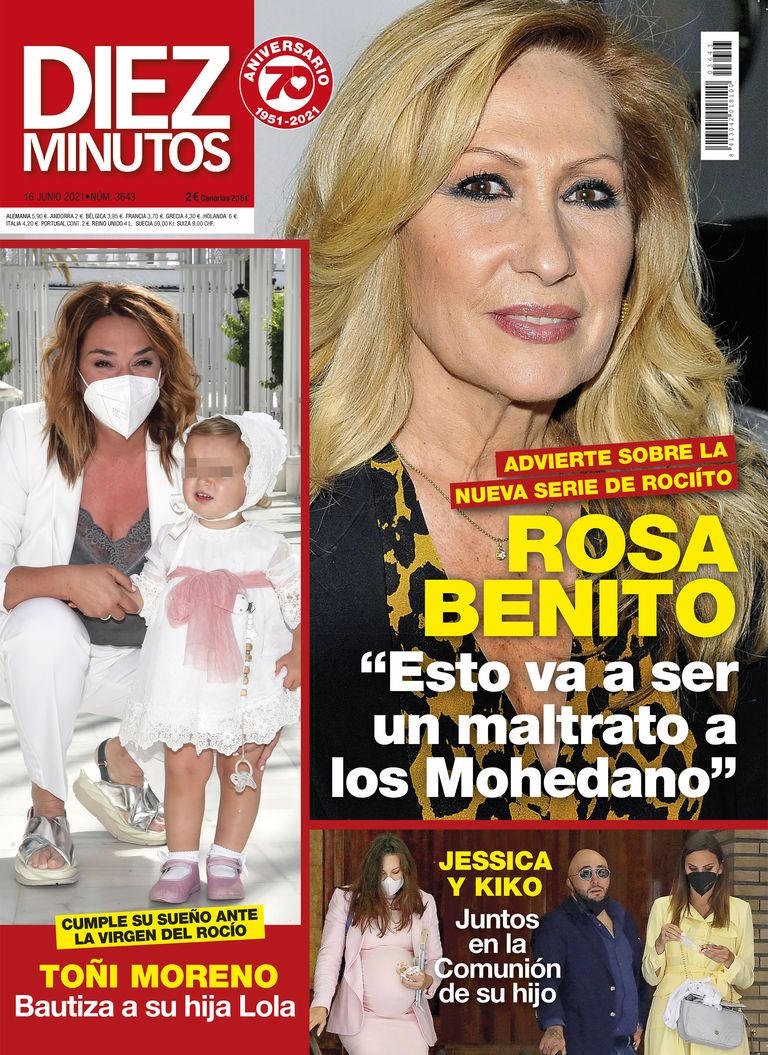 Rosa Benito portada Diez Minutos