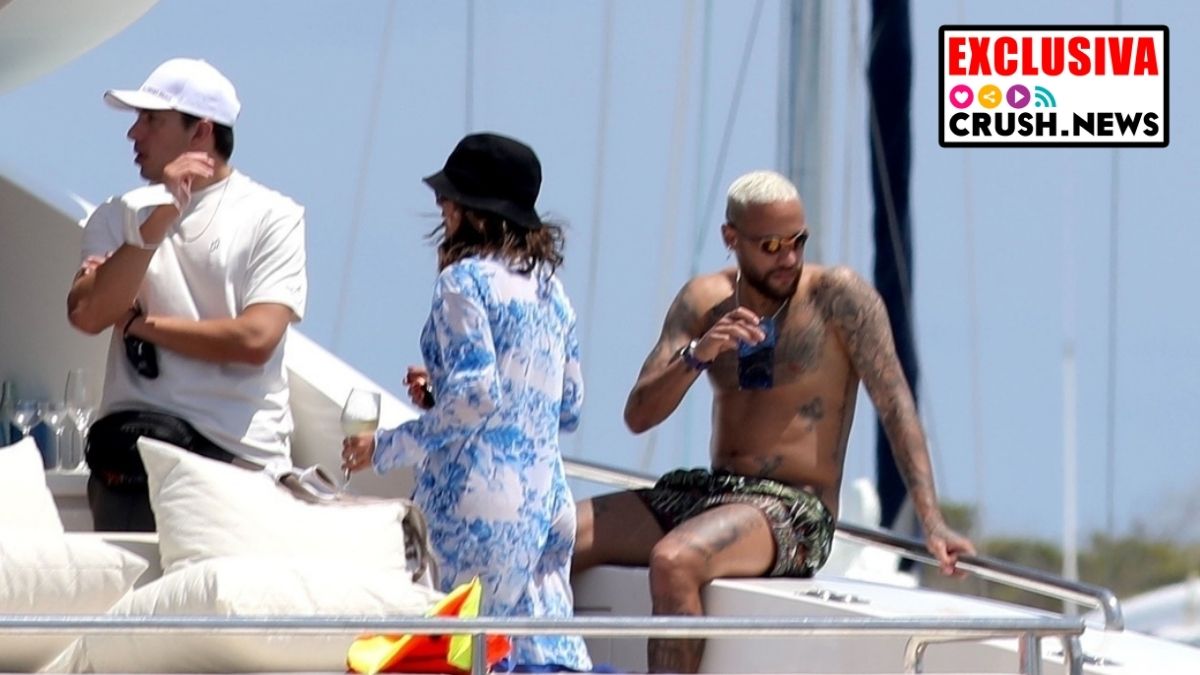 Neymar de fiesta en Ibiza a bordo de un yate