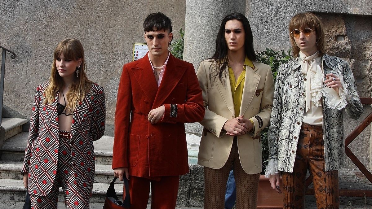 El grupo Måneskin es la nueva imagen de Gucci