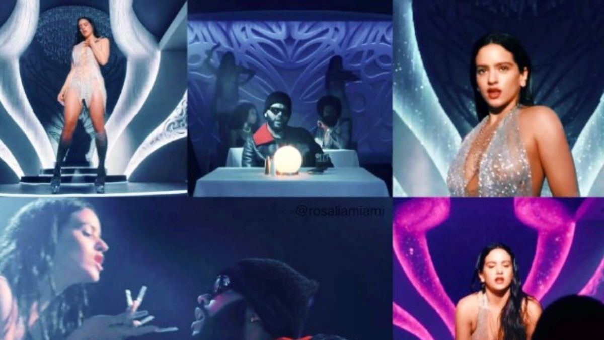 Rosalía anuncia colaboración con The Weeknd a ritmo de bachata La Fama