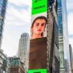 Amaia Romero brilla en Times Square de Nueva York