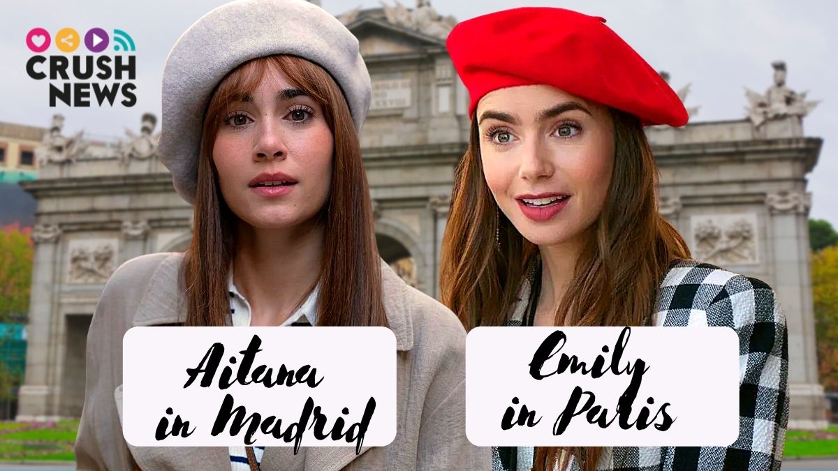 Aitana ya rueda su propia versión de Emily in Paris