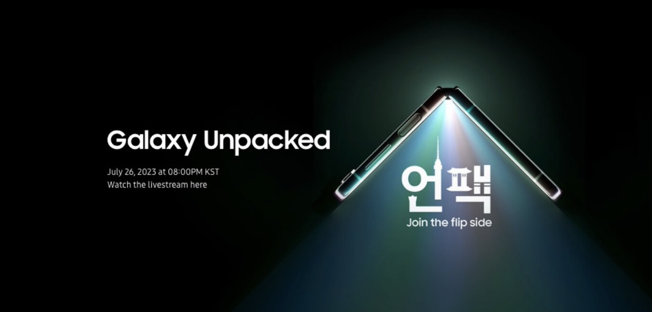 Samsung unpacked logo evento