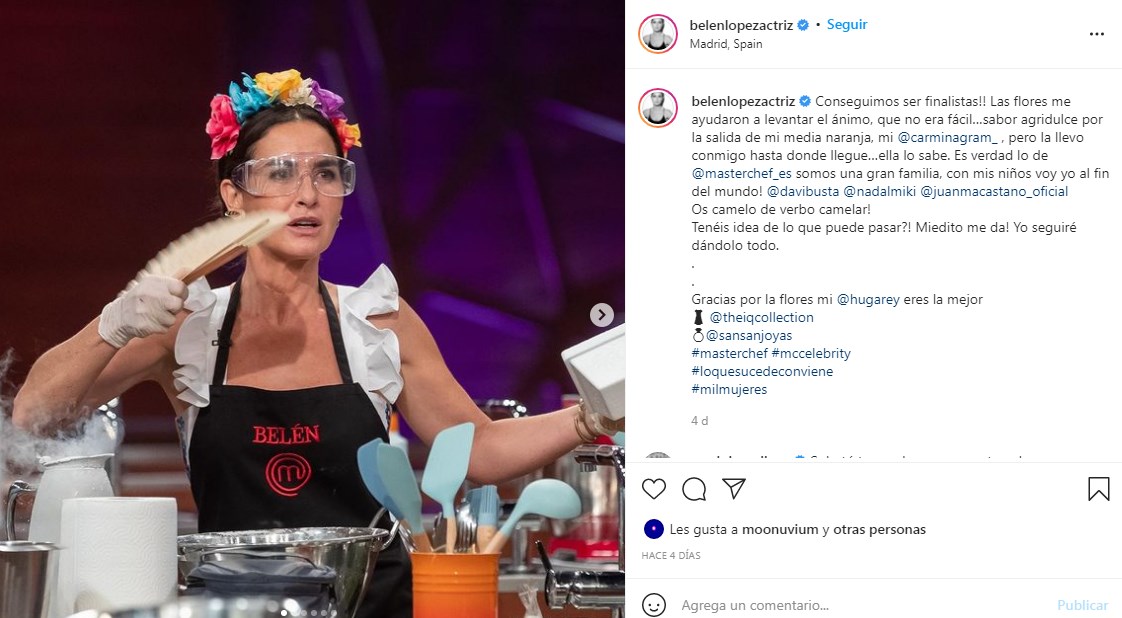 Carmina Eliminada: Estos Son Los Ganadores De Masterchef Celebrity 6