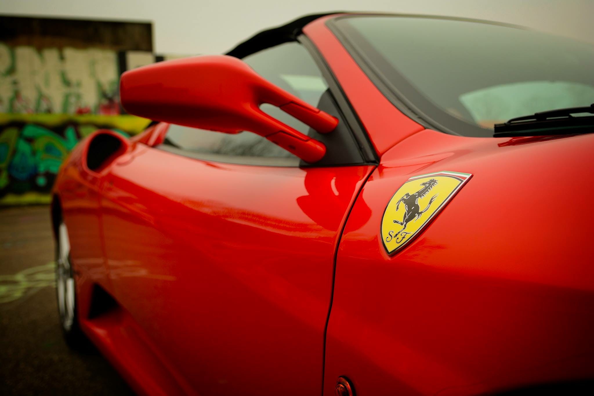 Michael B. Jordan crashes his Ferrari into a parked Kia in Hollywood